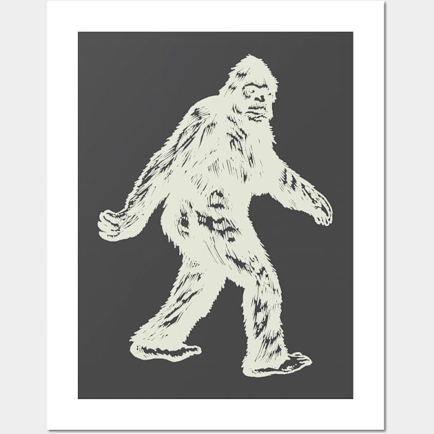 Bigfoot Wall Art by AtomicMadhouse